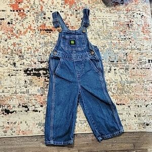 Boy John deer overalls